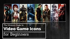 Video Game Icons, Symbols, and Tools (How to Use Icon Packs)