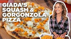 Roasted Squash & Gorgonzola Pizza with Giada De Laurentiis | Giada's Holiday Handbook | Food Network