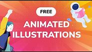 Best Free Animated Illustrations for Designers! | Design Essentials