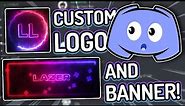Create CUSTOM ANIMATED Discord logo and profile banners!