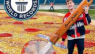 World's Largest Pizza! (132 Feet)