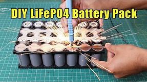 How to Make a LiFePO4 Battery Pack with BMS | DIY Battery Pack for Electric Bike and Solar Power