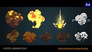 Explosion 2D FX animations