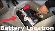 How to locate Battery & Where to Jumpstart Chevy Traverse