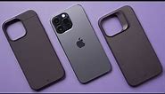 THE PERFECT CASE For Your Deep Purple iPhone 14 Pro Max! Amethyst Caudabe Sheath!