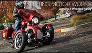 Tilting Motor Works: Leaning 3-Wheeled Harley - MotoUSA