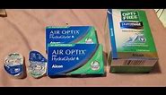 Air Optix Plus Hydra Glide Contacts Review! For People with astigmatism too.