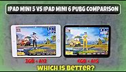 iPad Mini 5 Vs iPad Mini 6 PUBG FULL Comparison | Login Test | Which iPad Best iPad for PUBG | PUBGM