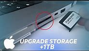 How to Expand Storage on your MacBook Pro - Add more SSD space on your Mac ! (JetDrive 330)