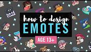 How to Design EMOTES for TWITCH