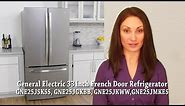 GE 33 inch French Door Refrigerator GNE25JSKSS