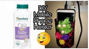 DIY Mobile Phone Holder | Best Out Of Waste| Plastic bottle Crafts