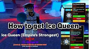 How to get the Ice Queen in Anime Adventures