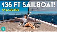 SAILING ON A 135-FOOT SUPERYACHT (+full tour)