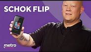 Schok Flip Phone Unboxing: Easy to Use 4G LTE Cell Phone | Metro by T-Mobile