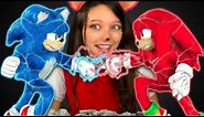 Battle Between Sonic And Knuckles | Realistic Diorama With Popular Characters