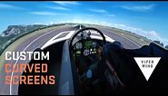 F-18 cockpit simulator + curved screen: Are you really ready to be a fighter pilot?
