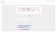 I can't find my login details - Australian Beauty School Help