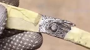 Medieval Rusty Pocket Knife Restoration