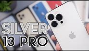 Silver iPhone 13 Pro Unboxing & First Impressions!