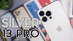 Silver iPhone 13 Pro Unboxing & First Impressions!