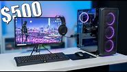 $500 FULL PC Gaming Setup Guide (With Upgrade Options)