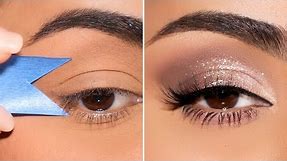 How To: Easily Create ANY Eyeshadow Look using Tape Stencil Technique!