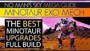 Best Exo Mech Upgrades & Full Build | Minotaur Mega Guide, Stats, Review | No Man's Sky Update