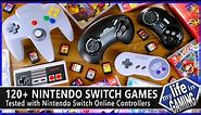 120+ Nintendo Switch Games Tested with Nintendo Switch Online Controllers / MY LIFE IN GAMING