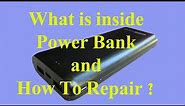 what is inside power bank and how to repair