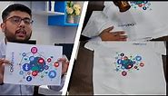 Tshirt Printing at Home with any Inkjet Printer | Tshirt Printing with Iron at Home