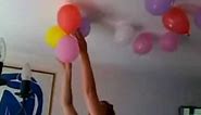 Décoration anniversaire avec des ballons