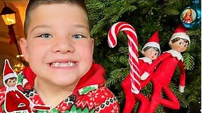 ELF on the SHELF SURPRISES CALEB! How to Take Care and TOUCH your ELF on the SHELF!
