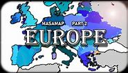 Masaman's 2021 Ethno-Racial Map of the World (Part 2: Europe)