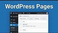 WordPress Pages: How to Create and Manage Them