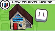Aseprite Tutorial - How to make a Pixel Art House
