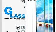 KATIN [2-Pack] For Samsung Galaxy J3 2017, J3 Emerge, J3 Prime, J3 Eclipse, J3 Mission, J3 Luna Pro Tempered Glass Screen Protector No-Bubble, 9H Hardness, Easy to Install