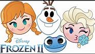 Frozen 2 by as told by Emoji new style | Disney emojis