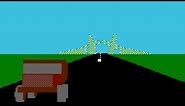 Hard Drivin' (NES, Prototype) Playthrough - NintendoComplete