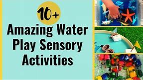 Amazing Water play sensory activities for toddlers (2-3 year olds)| Low prep ideas