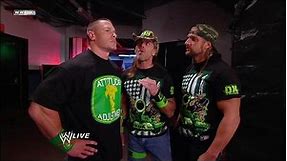 John Cena and DX talk backstage