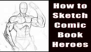 How To Draw - Comic book Heroes - Video