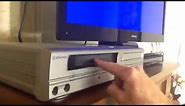 How to Operate an Emerson dual dvd vcr combo player model ewd2004