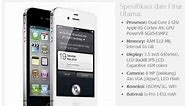 Harga HP: APPLE iPhone 4S 16GB
