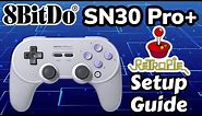 8BitDo SN30 Pro+ Gamepad Controller Setup Guide On RetroPie - RetroPie Guy - How To Setup Guide