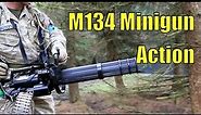 M134 Minigun Airsoft At Section8 Scotland