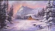 Winter Cabin | Paint with Kevin®