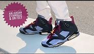 How To Lace Air Jordan 6's "Bordeaux" & On Feet 2021