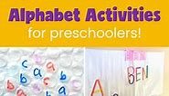 Awesome Alphabet Activities for Preschoolers - How Wee Learn