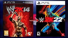 Every WWE 2K Game Covers! | WWE 2K14 to WWE 2K22!